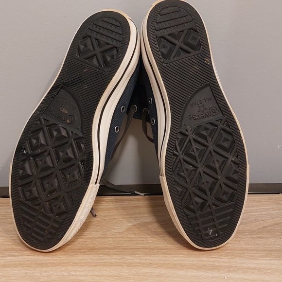 CTAS Blue Denim High Top Converse size 10.5 Womens /8.5 Mens - Picture 4 of 4